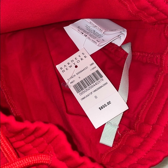 NWT Off-White Logo Stripe Track Pants